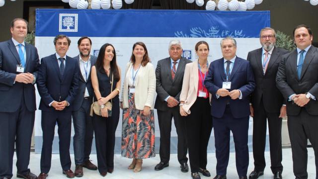 La junta directiva de la Asociación Andaluza de Empresa Familiar.
