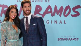 Pilar Rubio y Sergio Ramos juntos en las presentación del documental del futbolista.