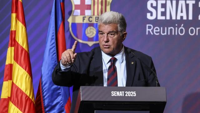 Joan Laporta, presidente del Barça Archivo
