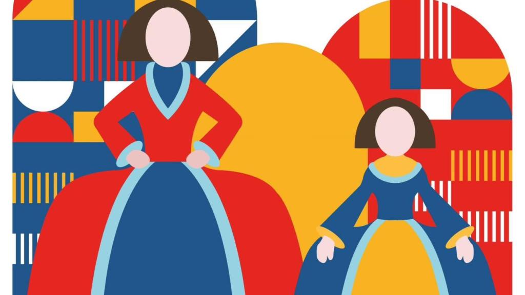 Cartel de la edición de 2025 de las Meninas de Canido