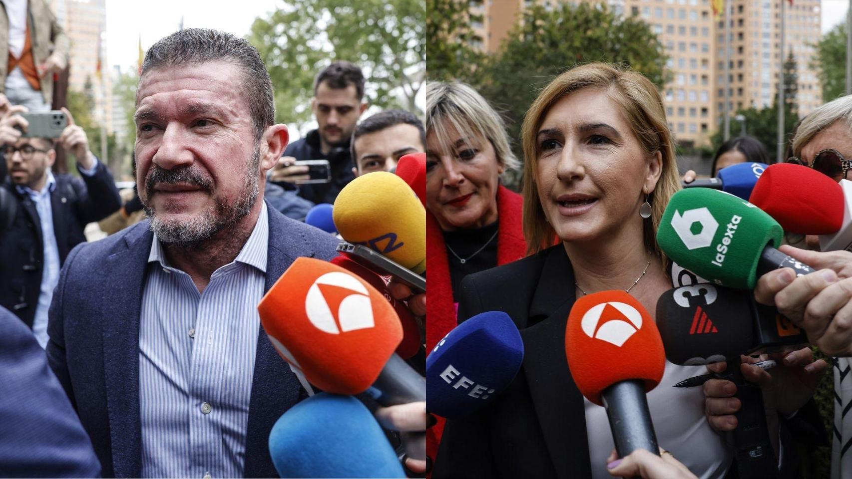 Emilio Argüeso y Salomé Pradas. EE