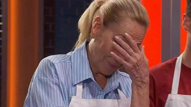 Rosa Benito en la primera gala de 'MasterChef Celebrity'.