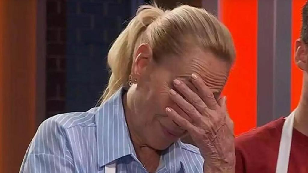 Rosa Benito en la primera gala de 'MasterChef Celebrity'.