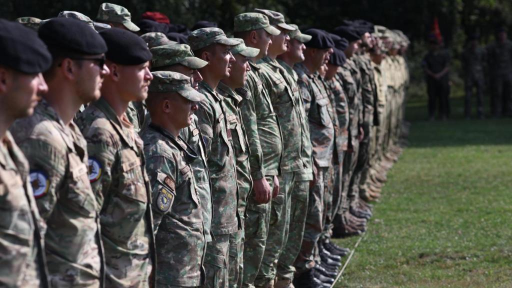 Efectivos durante el ejercicio Eagle Flight 25