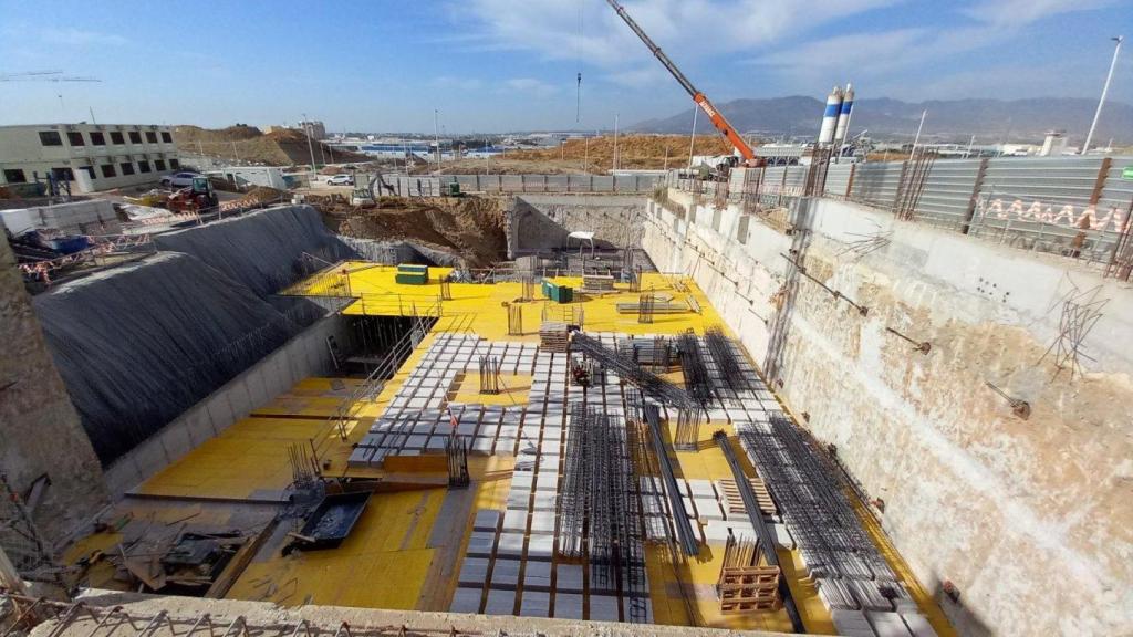 Interior obras Zeta Valley Distrito Zeta en Málaga