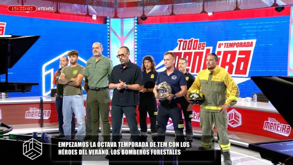 El plató de 'Todos es mentira'.