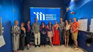 La presentación de este lunes de las actividades con gestores y artistas.