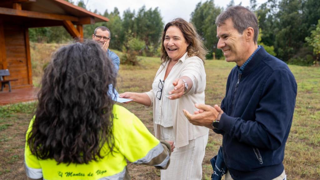 La Xunta forma a 10 desempleados en tareas forestales en los Montes de Vigo