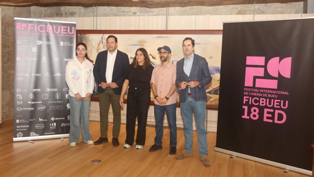 El director de la Axencia Galega das Industrias Culturais, Jacobo Sutil, en la inauguración de la 18ª Edición del FICBUEU