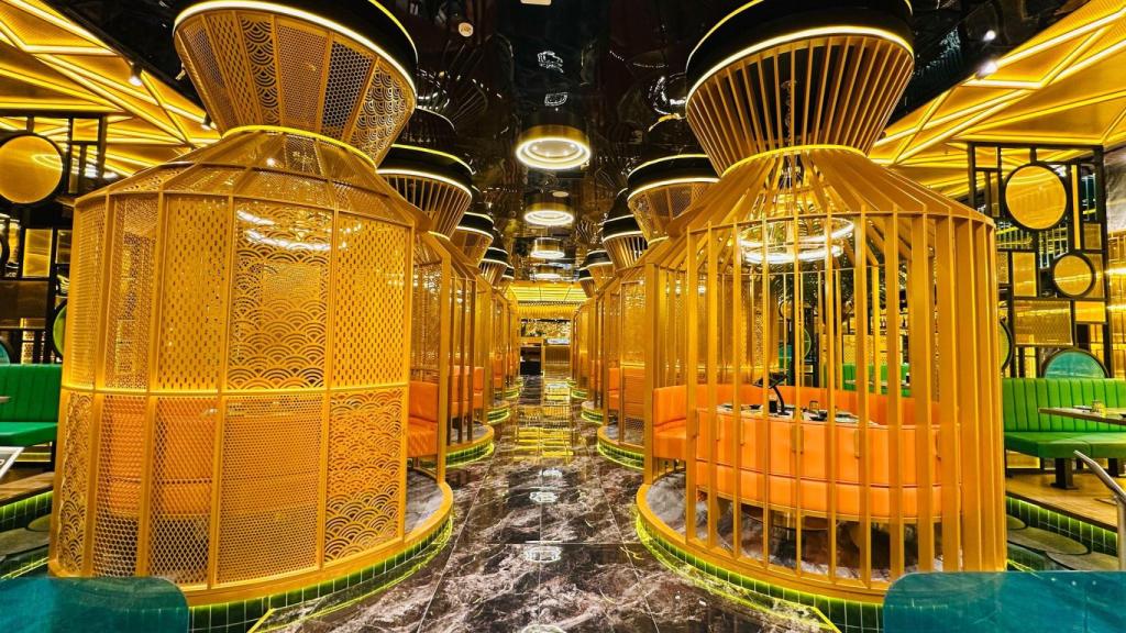 Jaulas de Sushi Mood en el Parque Corredor.