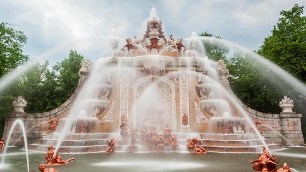Fuentes de los jardines del Palacio Real de La Granja de San Ildefonso