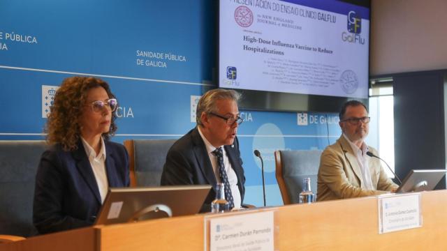 Rueda de prensa de presentación de los resultados de Galflu.