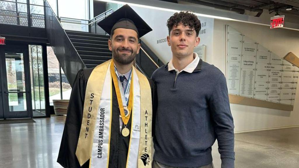 Hugo Lorenzo, estudiante de ingeniería mecánica.