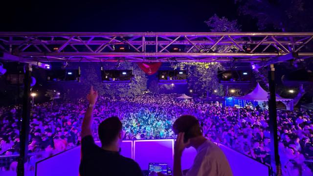 Un concierto en Moreras durante las fiestas de Valladolid