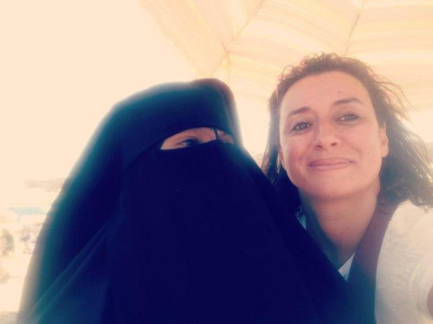 La activista, en una fotografía de su campaña Sé libre.