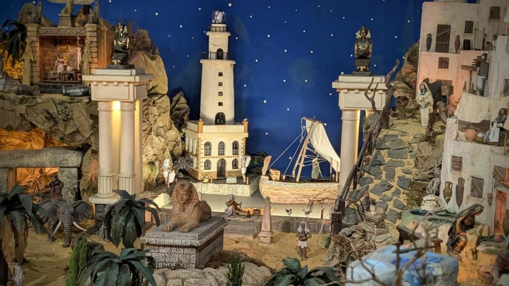 Una imagen del belén.
