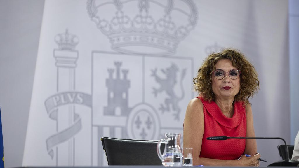 María Jesús Montero, vicepresidenta primera y ministra de Hacienda.