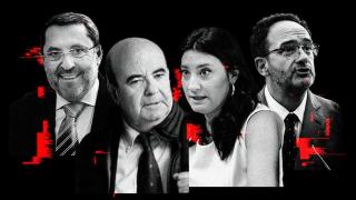 José Ruz -constructor del caso Koldo-, Gaspar Zarrías -histórico dirigente del PSOE-, Anabel Mateos -secretaria adjunta de Organización del PSOE- y Antonio Hernando -secretario de Estado de Telecomunicaciones-