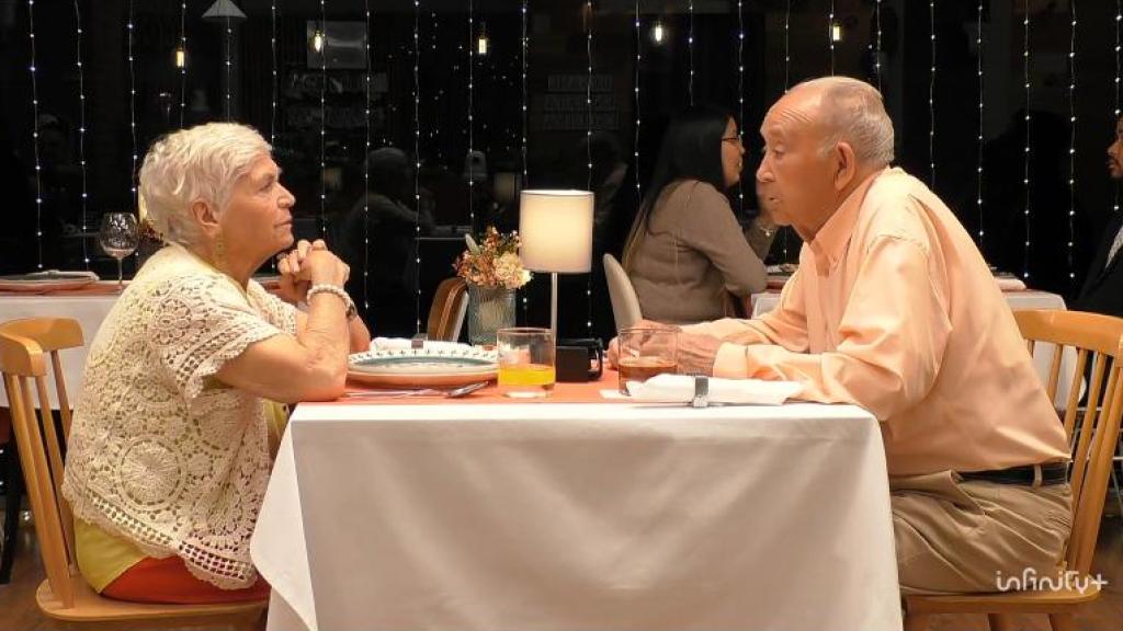 Momento de la cita entre Josefina y Pablo, en 'First Dates'