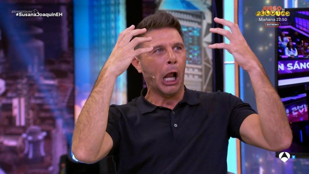 Joaquín Sánchez en 'El Hormiguero'.