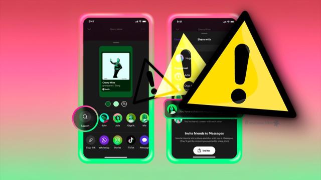 Fotomontaje inspirado en Spotify