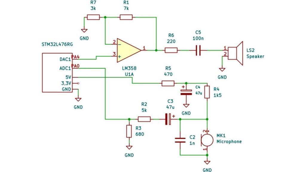 Diagrama esquemático eléctrico de Silent Box.