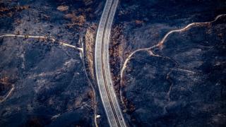 La devastación que sufre la provincia de Ourense tras los incendios forestales, en imágenes