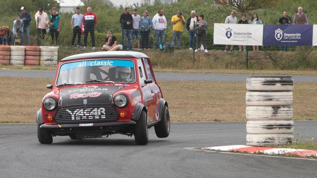 El Mini Cooper “Italian Job” en acción