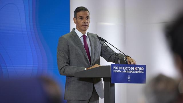 El presidente del Gobierno, Pedro Sánchez, en una imagen del pasado lunes.