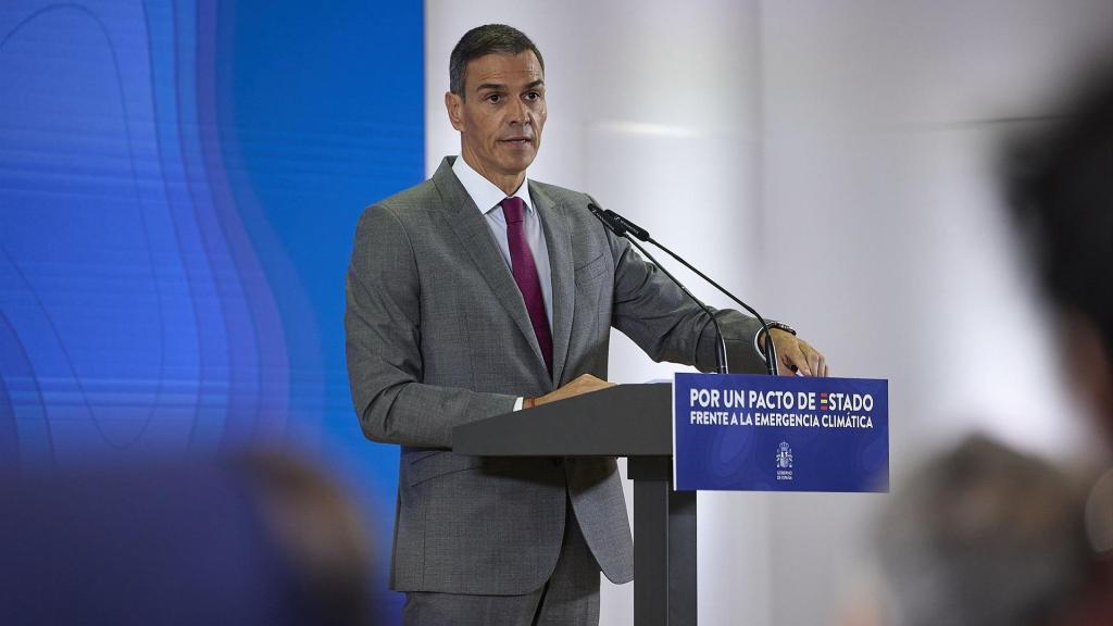 El presidente del Gobierno, Pedro Sánchez, en una imagen del pasado lunes.