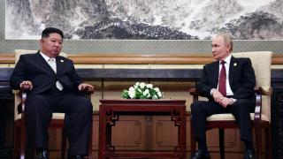 Kim Jong-un and Vladimir Putin meeting this Wednesday in Beijing.