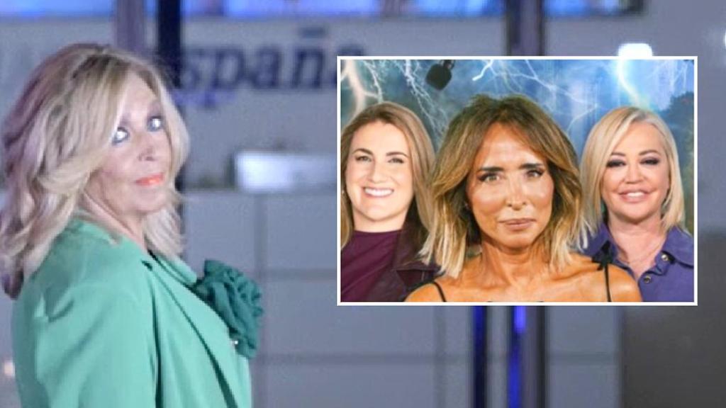 Lydia Lozano, Carlota Corredera, María Patiño y Belén Esteban, en un fotomontaje.