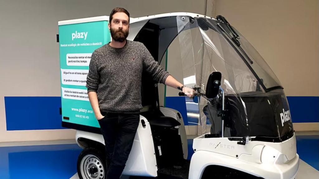 Davide Brea, fundador de Plazy.