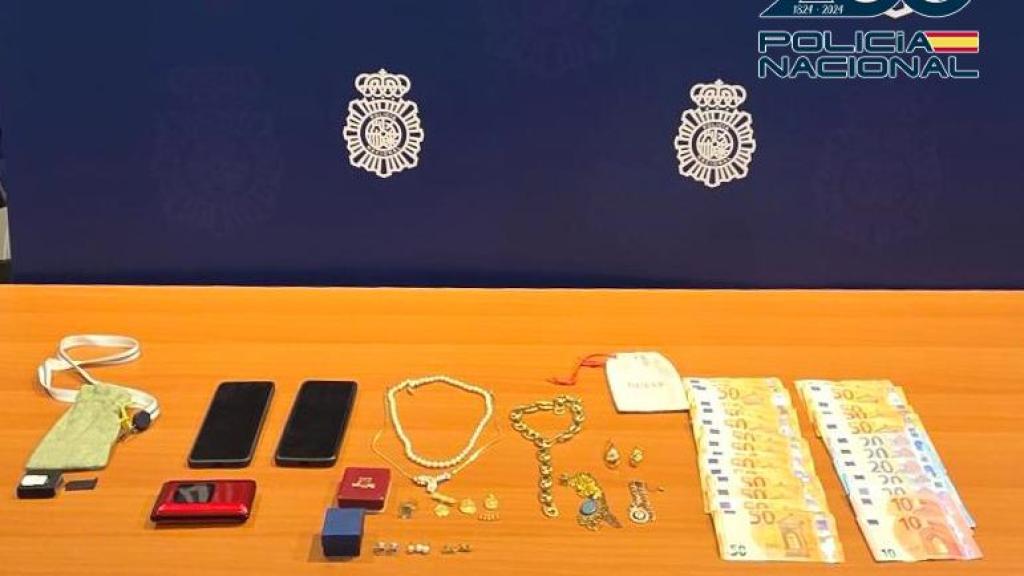 Efectos intervenidos. Foto: Policía Nacional.