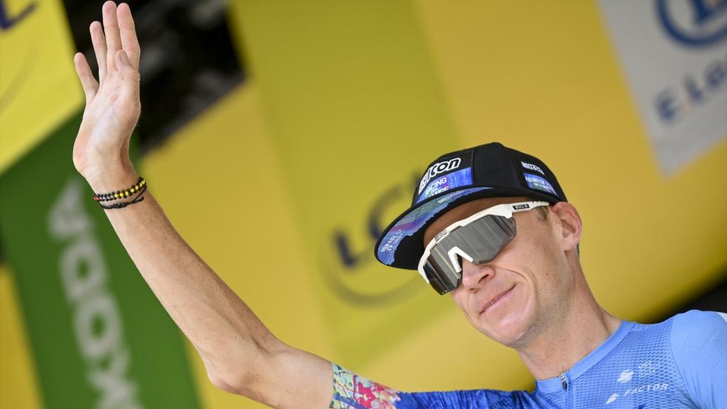 Chris Froome, en el Tour de Francia 2022