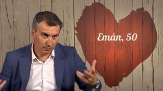 El empresario vallisoletano Emán en 'First Dates'