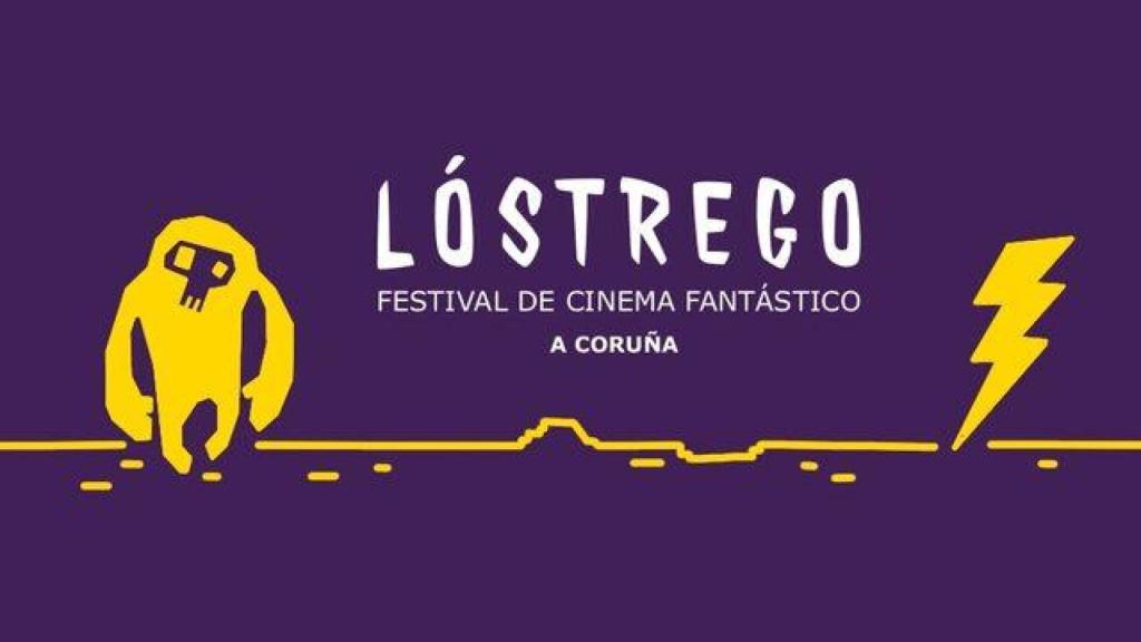 Cartel de la edición 2025 de Lóstrego, el Festival de Cine Fantástico en A Coruña