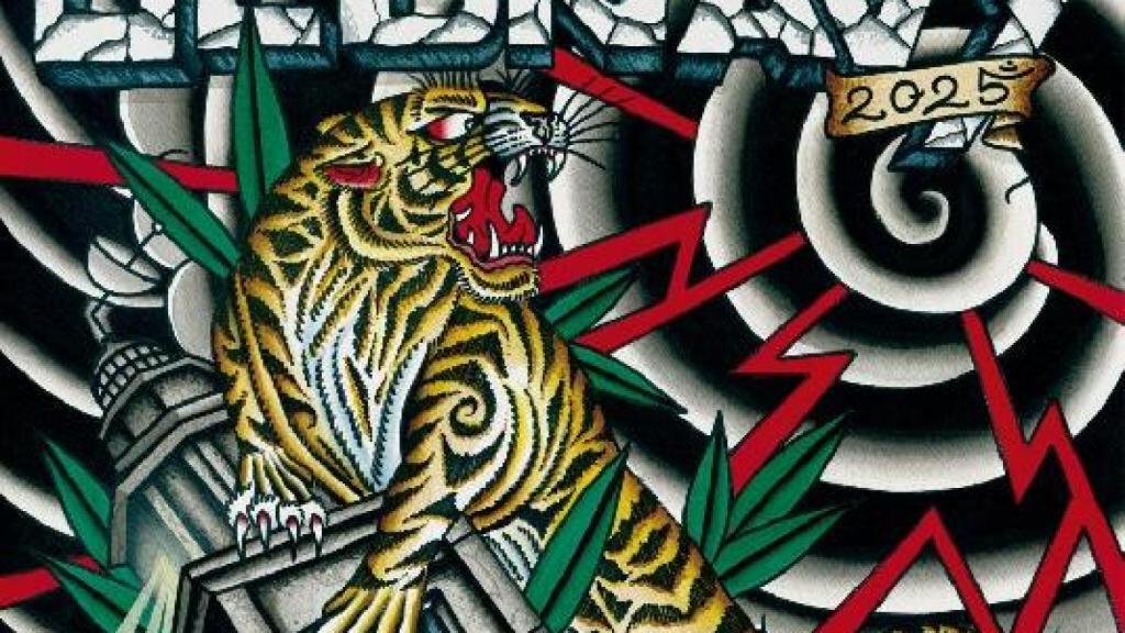 Cartel de la edición 2025 de Old Navy Tattoo Expo