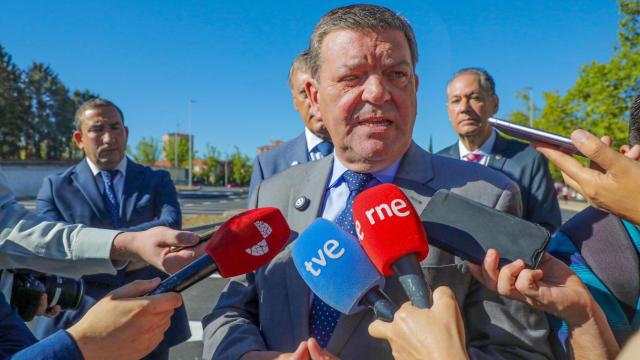 El consejero de la Presidencia, Luis Miguel González Gago, en Salamanca