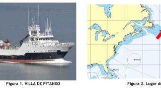 Imagen del informe de la Ciaim sobre el Villa de Pitanxo