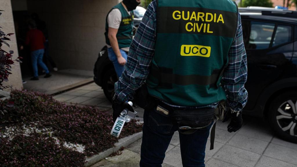 Agente de la UCO de la Guardia Civil en una imagen de archivo.