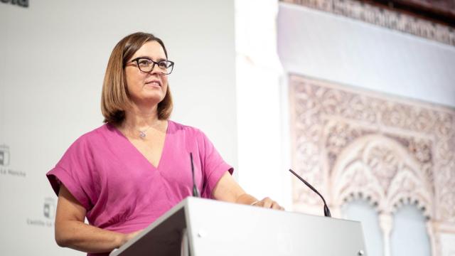 Esther Padilla, consejera portavoz del Gobierno de Castilla-La Mancha. Foto: JCCM.