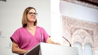 Esther Padilla, consejera portavoz del Gobierno de Castilla-La Mancha. Foto: JCCM.