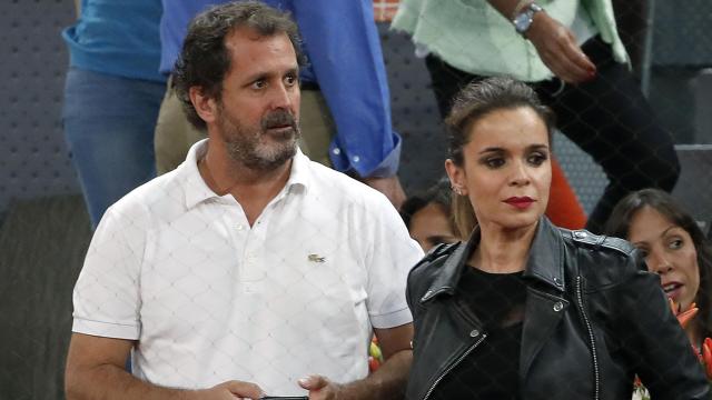 Bernabé Domínguez junto a su mujer, Carme Chaparro, en una imagen de archivo.