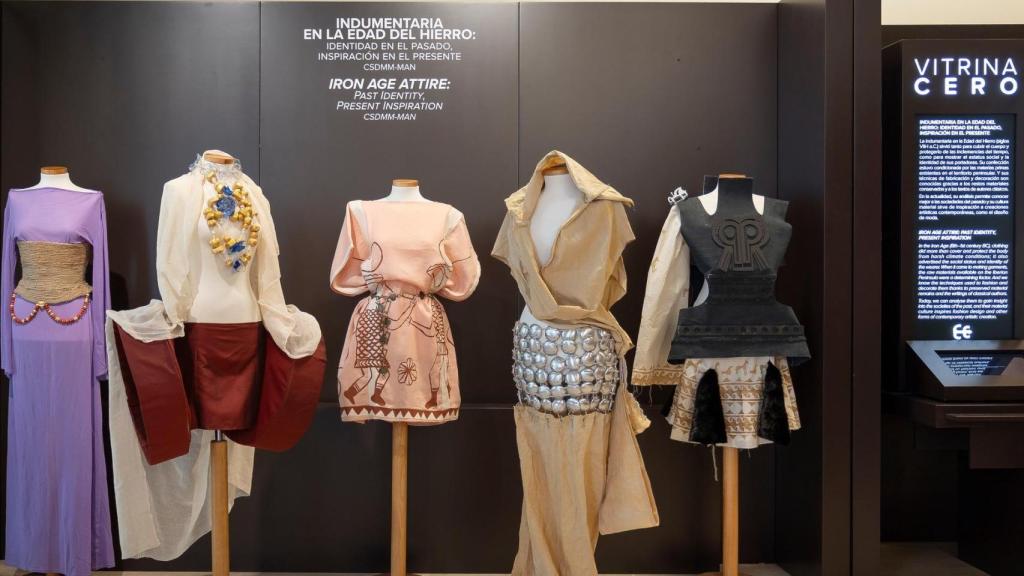 Vitrina de la exposición