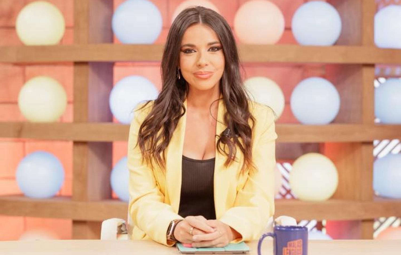 Sarah Santaolalla, en el programa 'Malas lenguas'