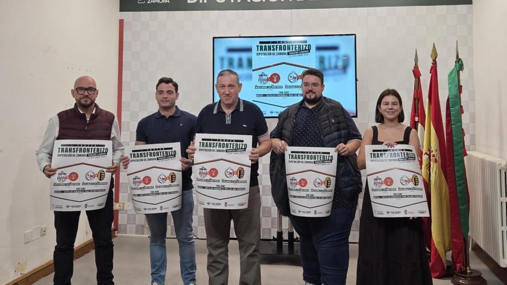 Presentación del I Trofeo Transfronterizo de Fútbol Sala 'Diputación de Zamora'