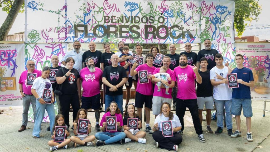 Presentación de Flores Rock.