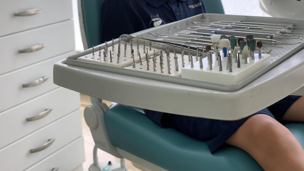 Una consulta de dentista.