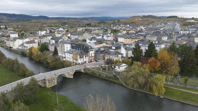 Panorámica de Cacabelos (León)